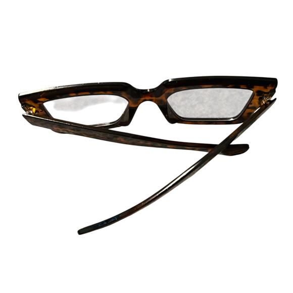 Oversized Tortoiseshell Retro Style Sunglasses - Picture 5 of 6
